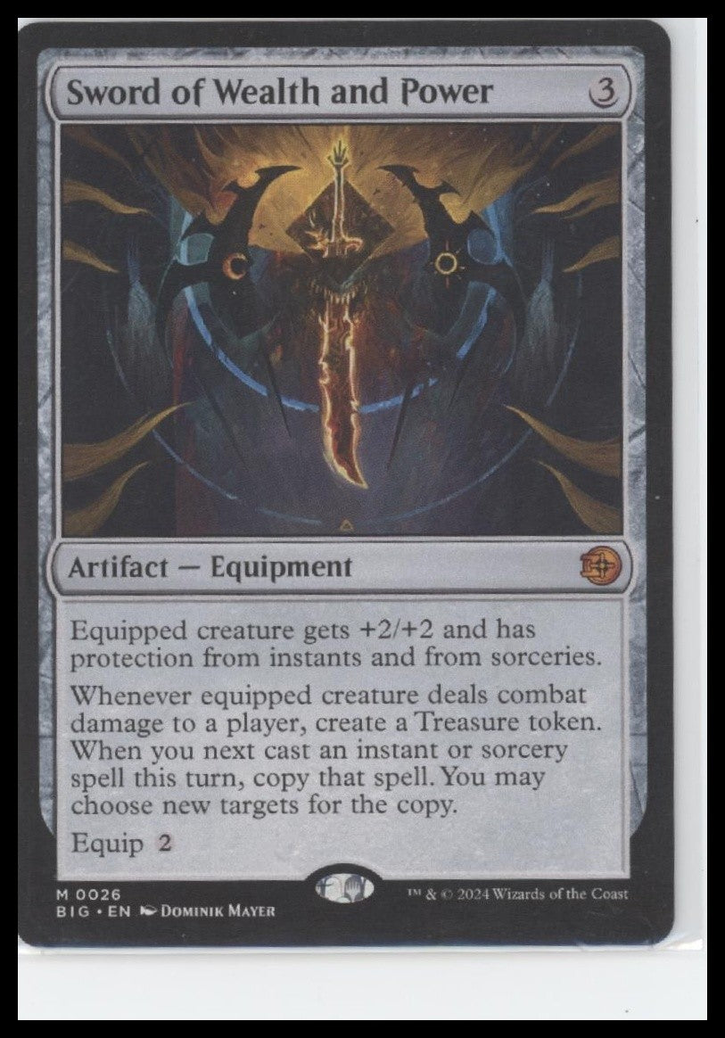 Sword of Wealth and Power Outlaws of Thunder Junction: The Big Score #26