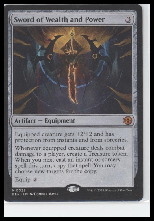 Sword of Wealth and Power Outlaws of Thunder Junction: The Big Score #26