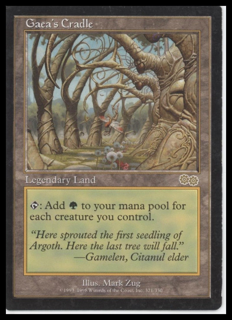 Gaea's Cradle Urza's Saga #321