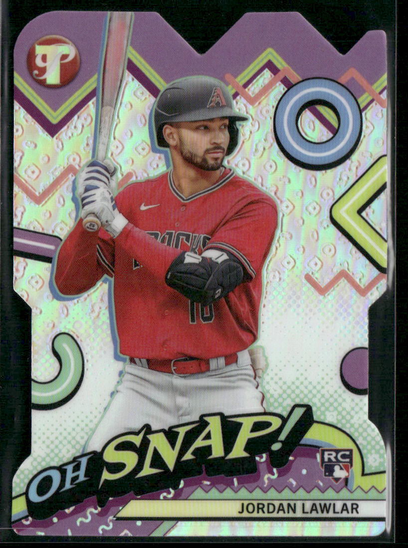 2024 Topps Pristine #OH-4 Jordan Lawlar Oh Snap!