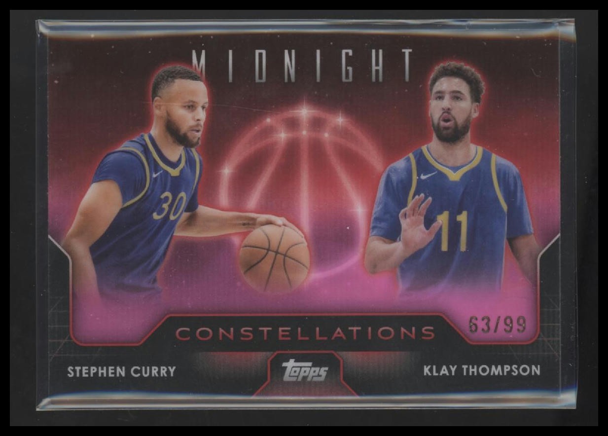 Stephen Curry / Klay Thompson 2023-24 Topps Midnight #C-20 Constellations