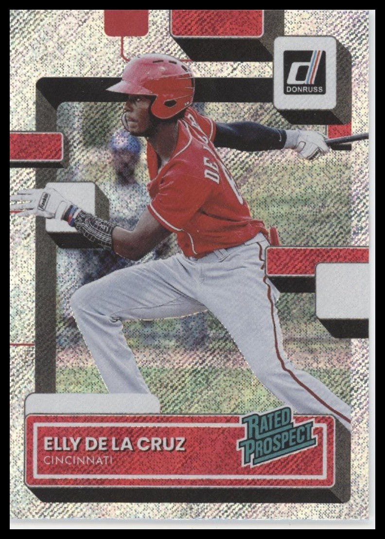 Elly De La Cruz 2022 Donruss #RP-6 Rated Prospects Rapture