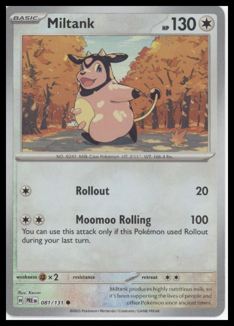 Miltank (Master Ball Pattern) SV: Prismatic Evolutions #081/131