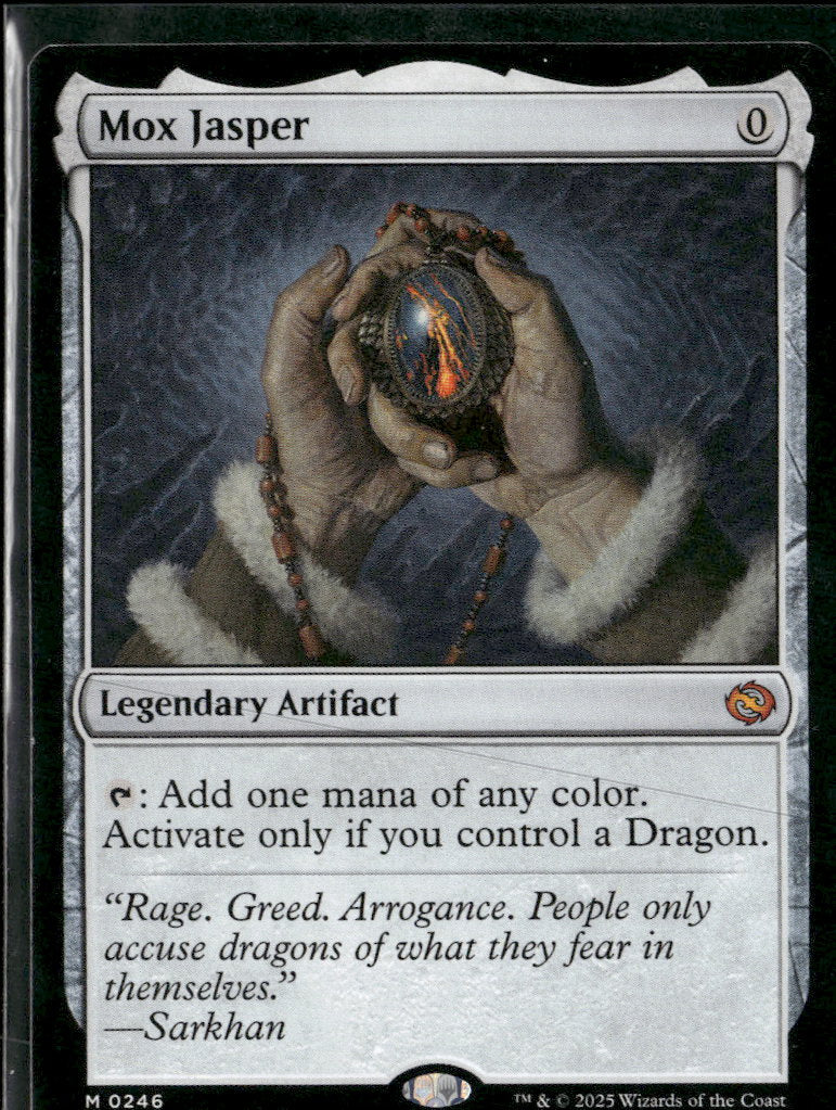 Tarkir: Dragonstorm Mox Jasper #246 – Orb Sports Cards & Collectibles