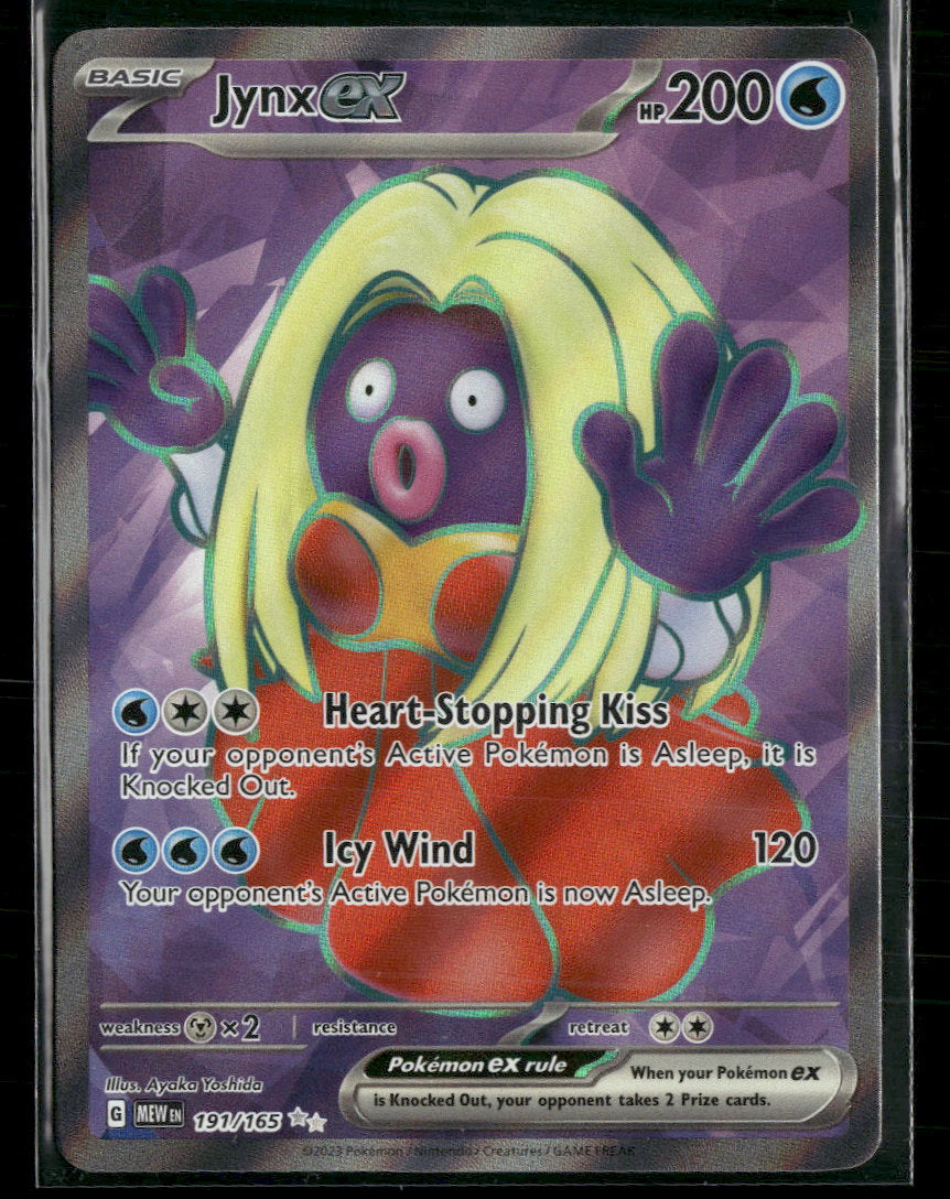SV: Scarlet & Violet 151 Jynx ex #191/165 – Orb Sports Cards & Collectibles