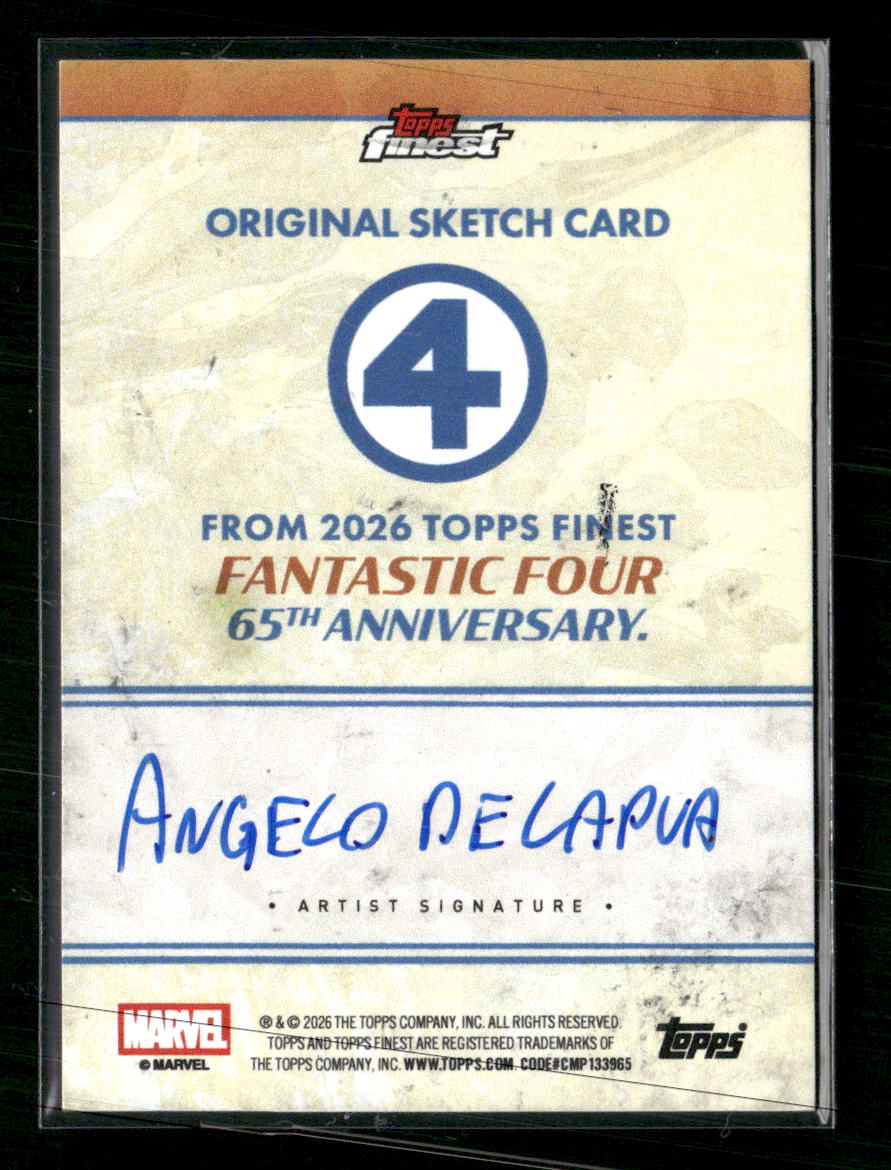 2025 Topps Marvel Black Panther Sketch Auto /1