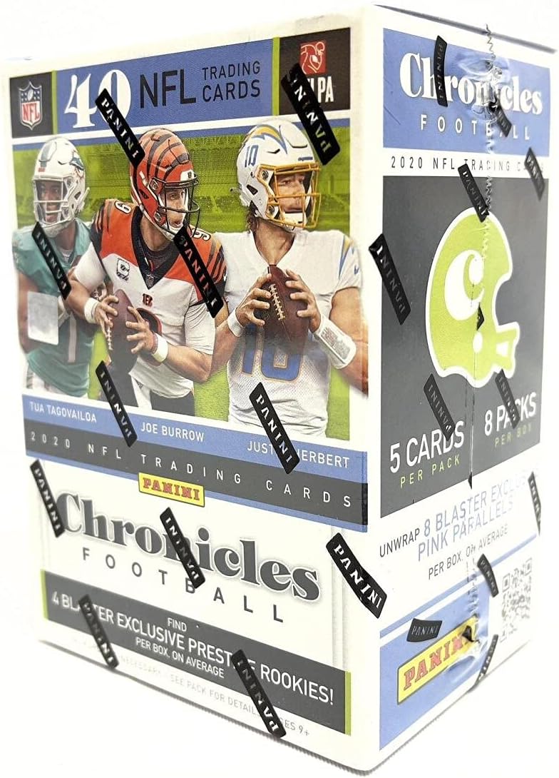2020 Panini Chronicles Football 8-Pack Blaster Box