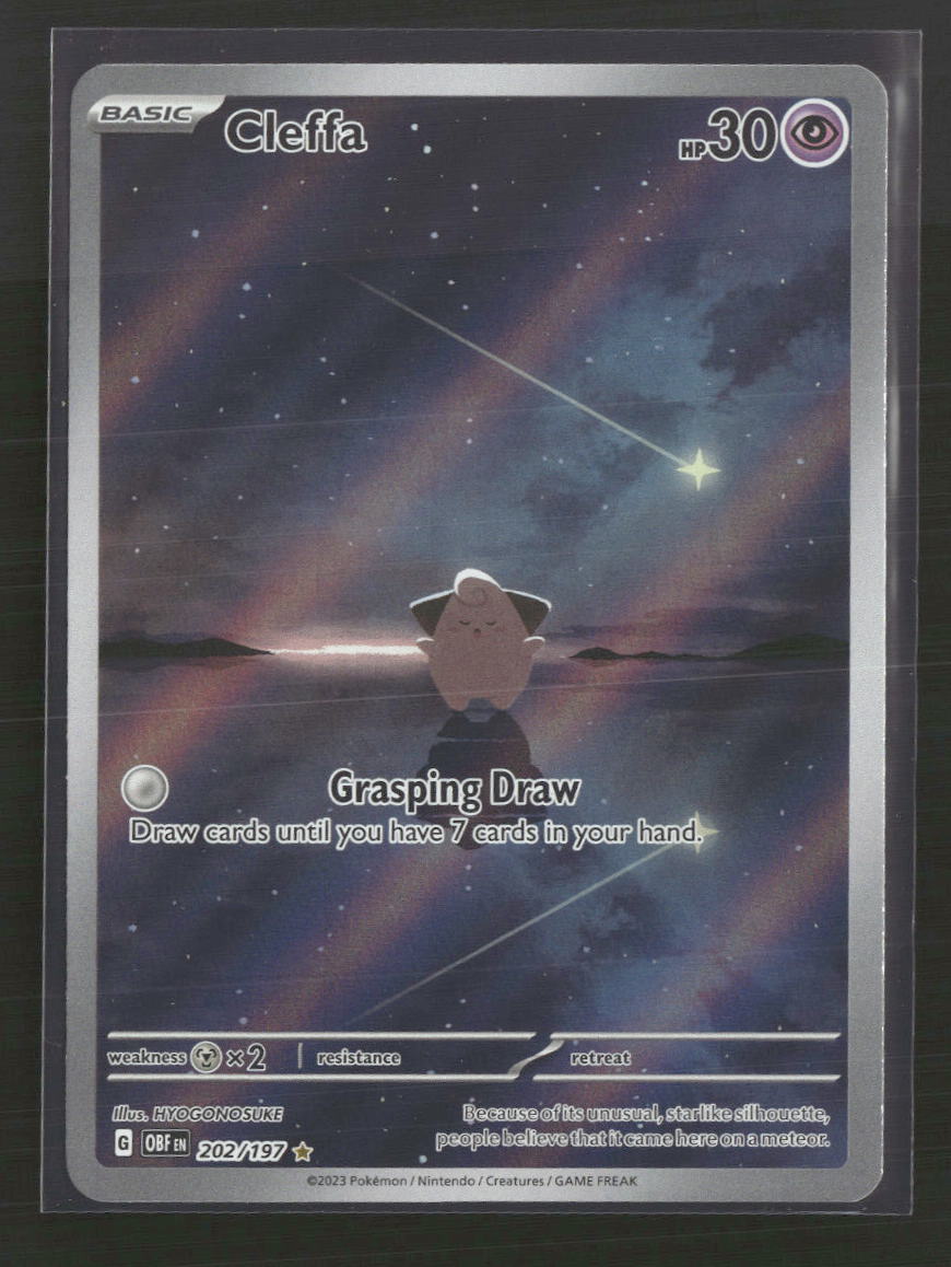 SV03: Obsidian Flames Cleffa #202/197 – Orb Sports Cards & Collectibles