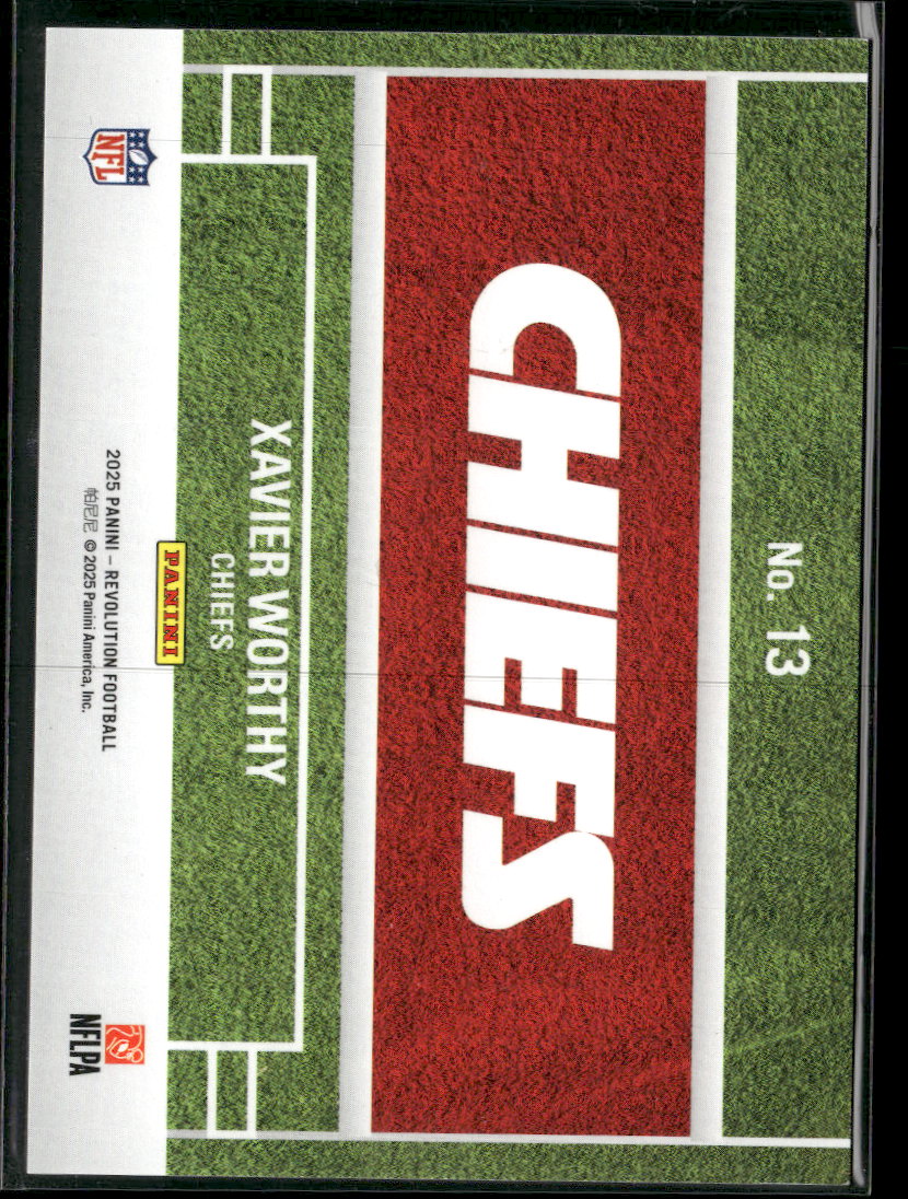 2025 Panini Revolution Prime Time Performers Xavier Worthy #13
