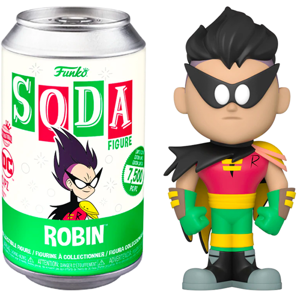 Funko Soda Robin (Teen Titans, International, Sealed) **Shot at Chase**