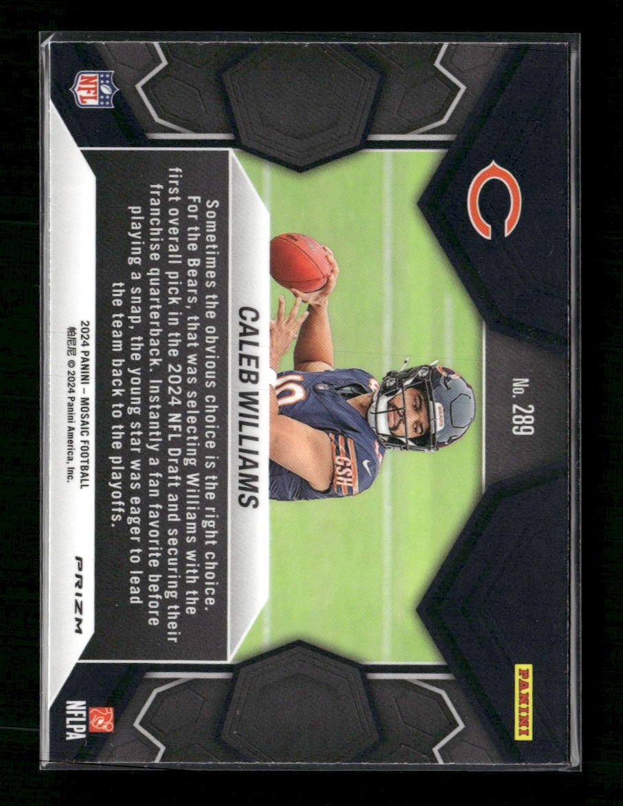 2024 Panini Mosaic Mosaic Caleb Williams #289