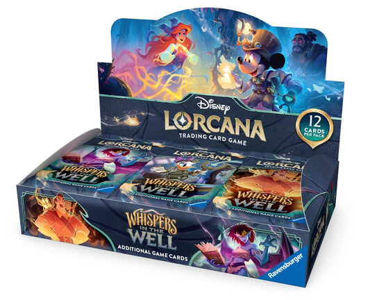 Preorder - Disney Lorcana: Whispers in the Well Booster Box