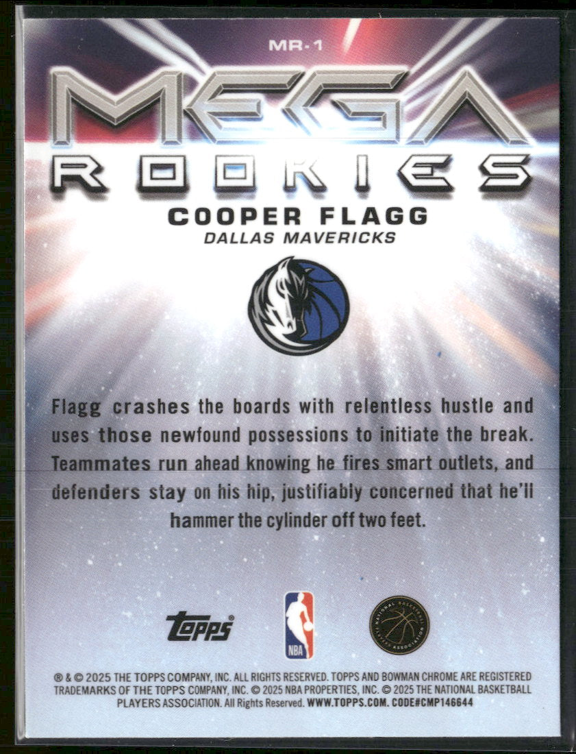 2025-26 Bowman Mojo Rookies Cooper Flagg #MR-1