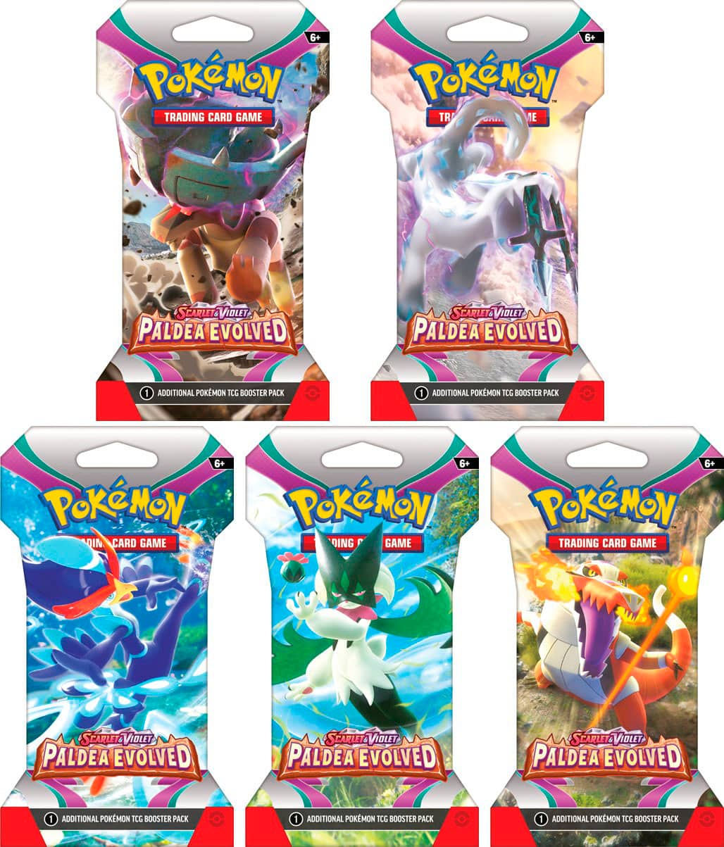 Pokemon: Paldea Evolved Sleeved Booster Pack