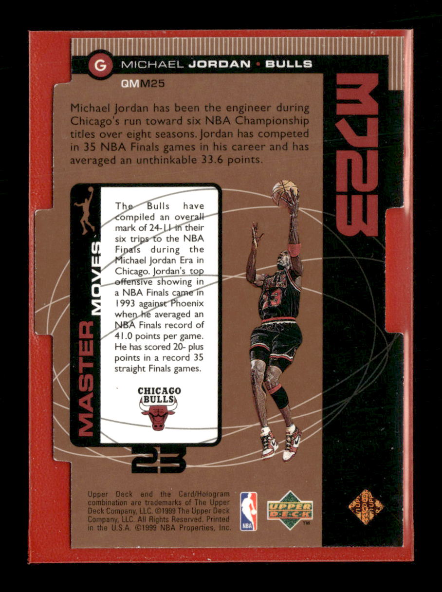 1998-99 Upper Deck MJ23 Tier 1 (Quantum Bronze) Michael Jordan #/2300 #QMM25