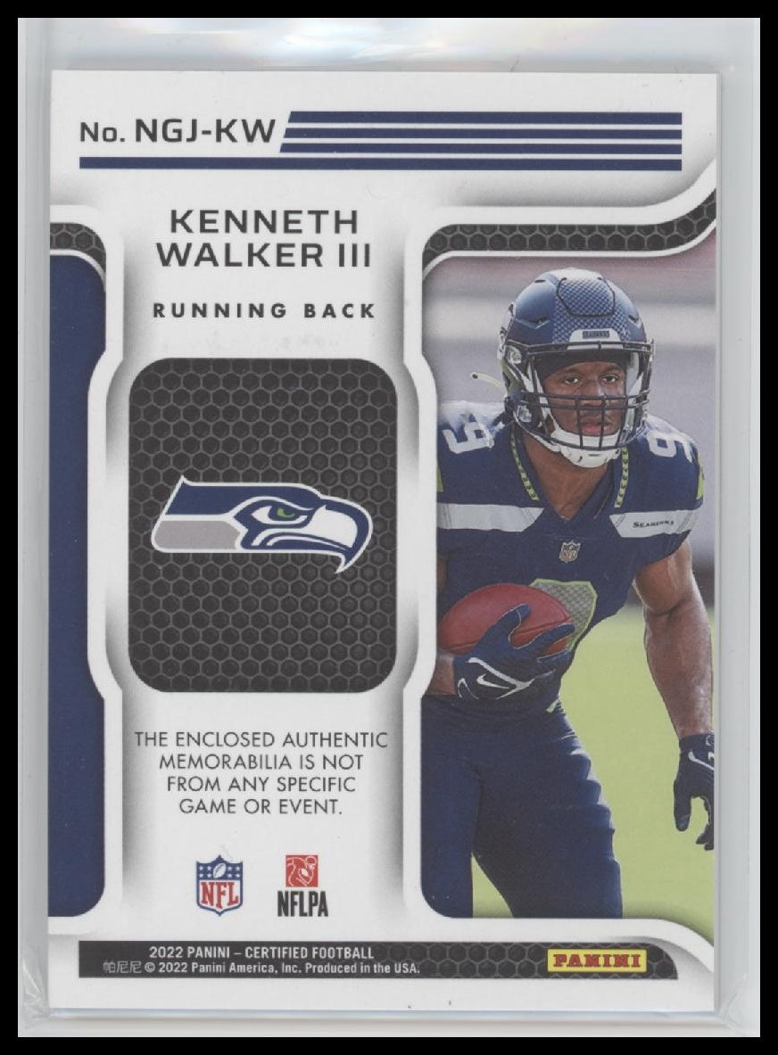 2022 Panini Certified New Gen Jersey Mirror Orange Brian Robinson Jr. /249