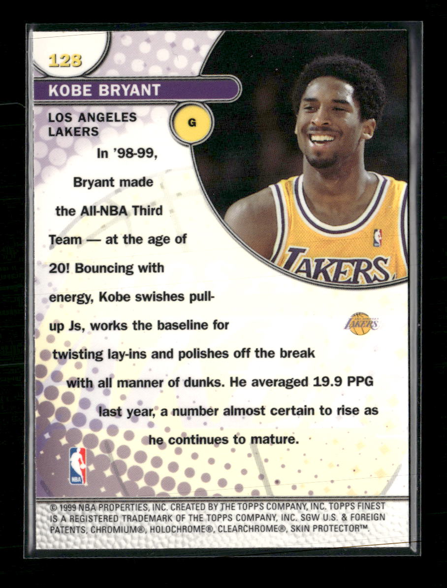 1999-00 Finest Kobe Bryant #128