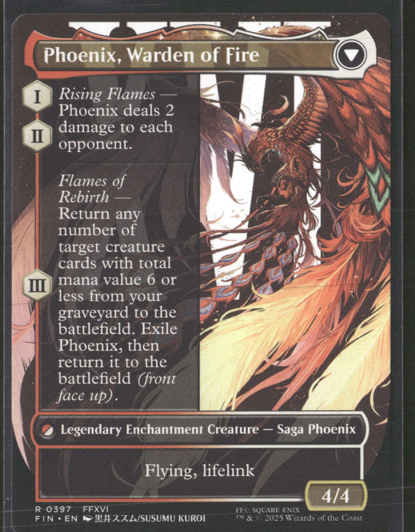 FINAL FANTASY Joshua, Phoenix's Dominant (Borderless) #397