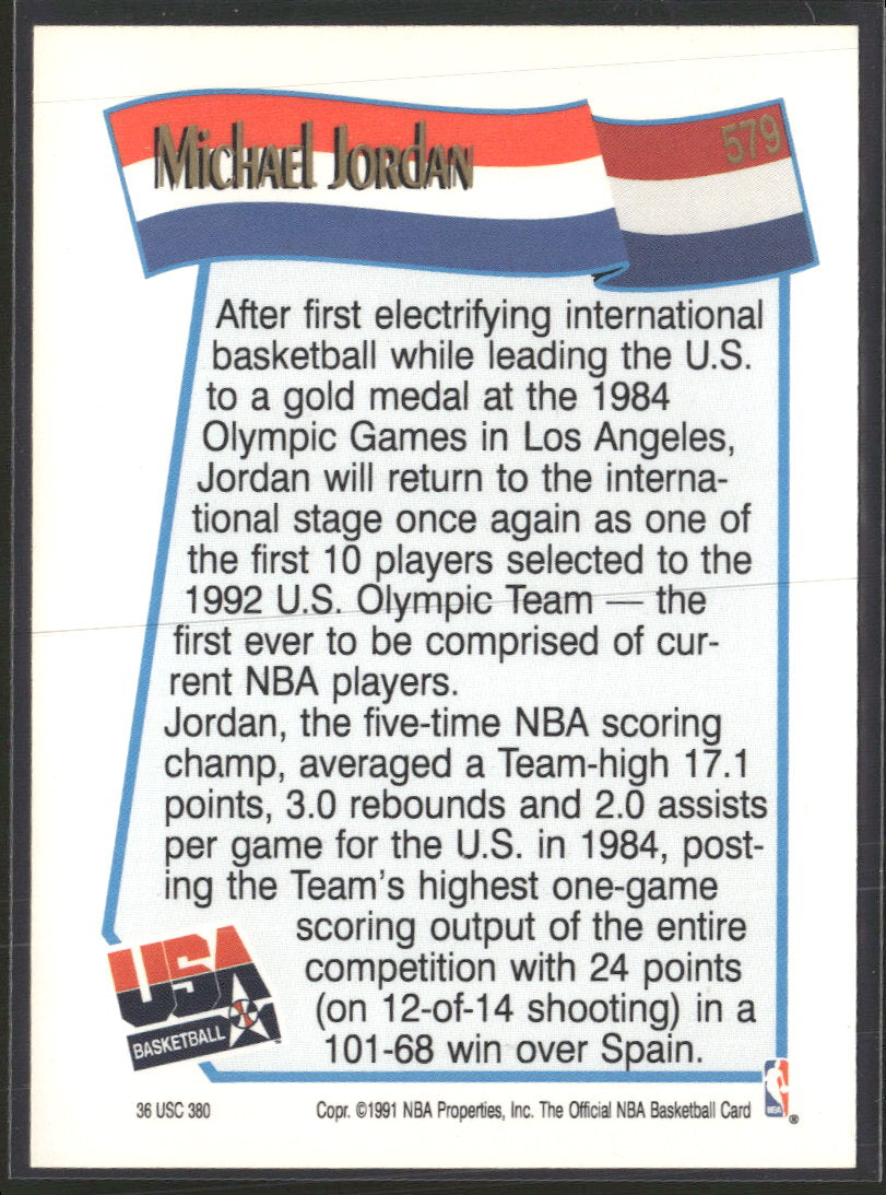 1991-92 Hoops Michael Jordan #579