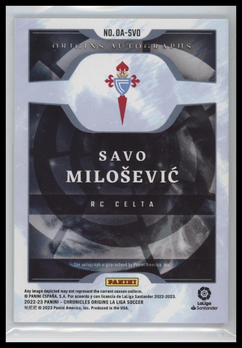 2022-23 Panini Chronicles - Origins Autographs Bronze Savo Milosevic #/299