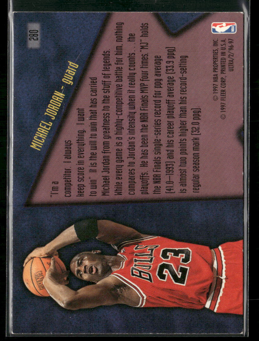 1996-97 Ultra Michael Jordan #280