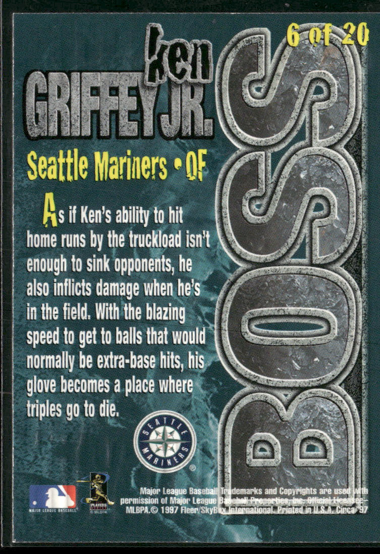 1997 Circa Boss Ken Griffey Jr. #6