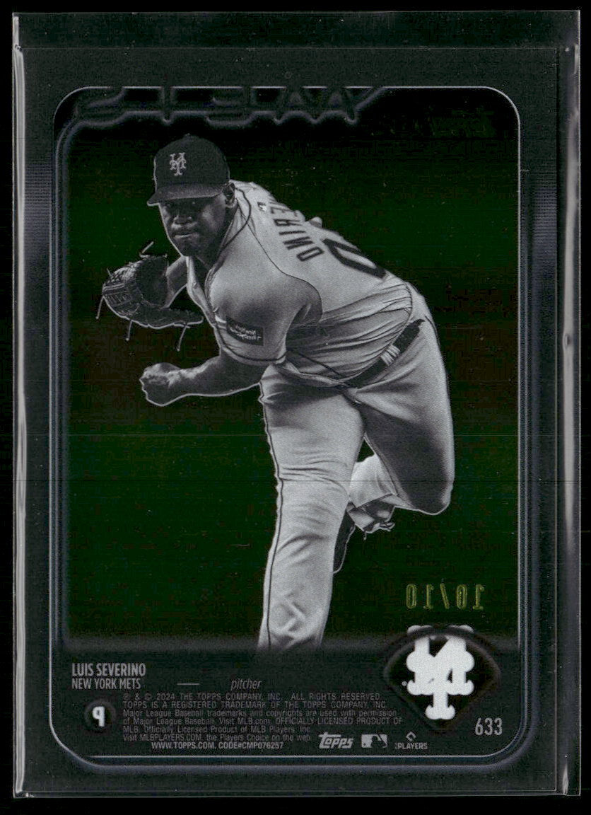 2024 Topps Clear Luis Severino #/10 #633