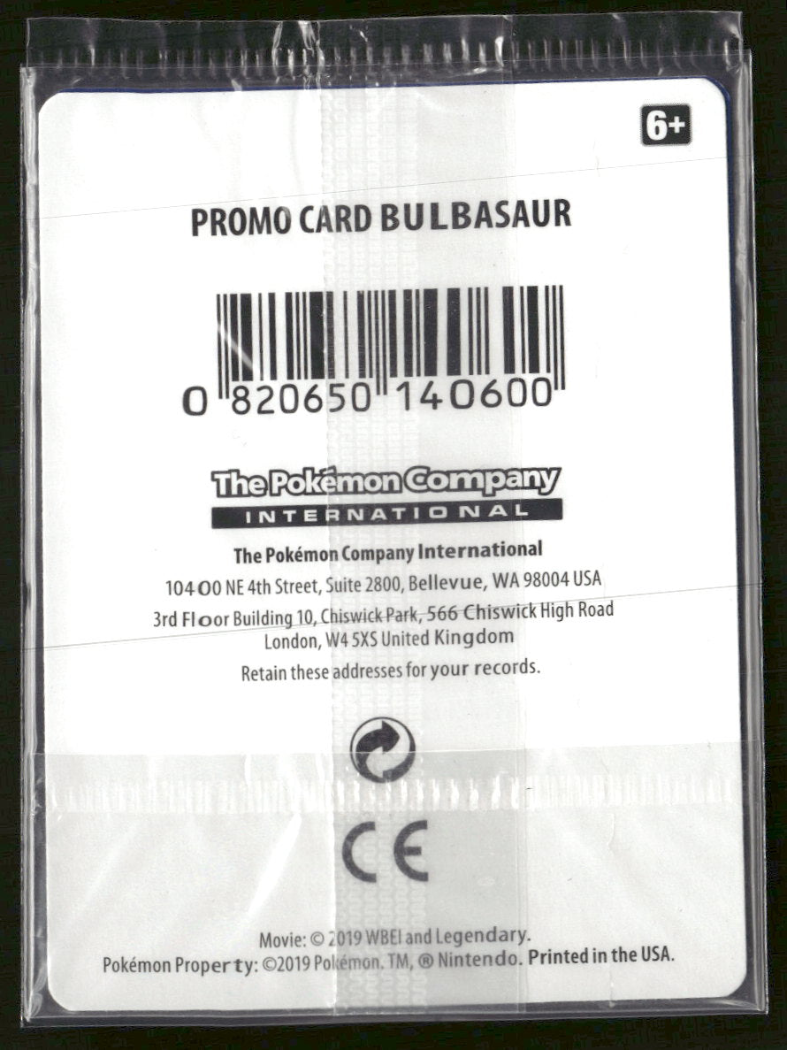 SM Promos Bulbasaur #SM198