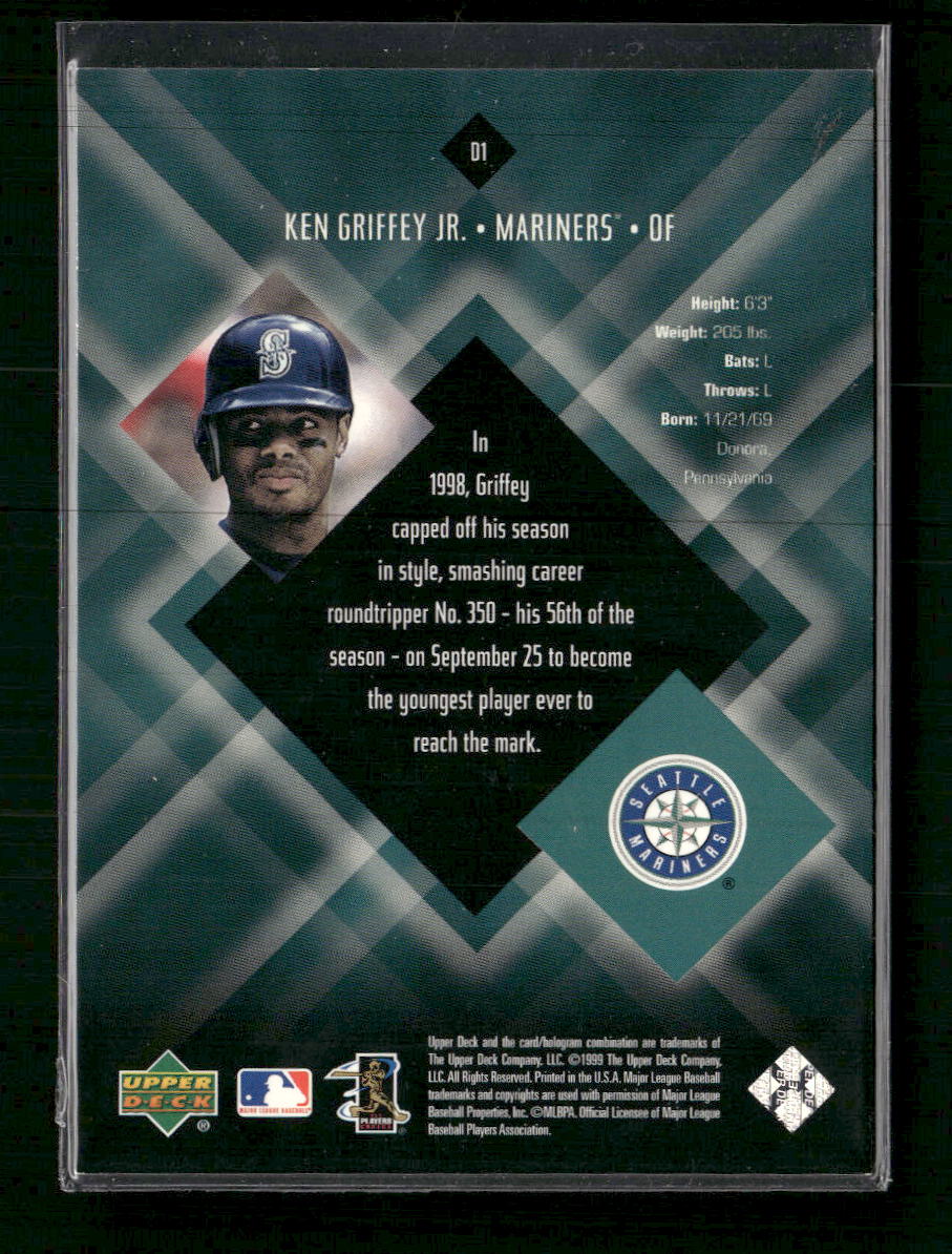 2000 Upper Deck Black Diamond Diamonation Ken Griffey Jr. #D1