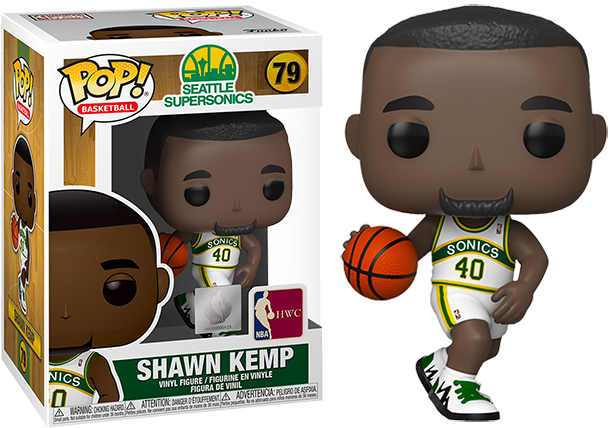 Shawn Kemp ( Home Jersey, Seattle Supersonics, NBA) 79