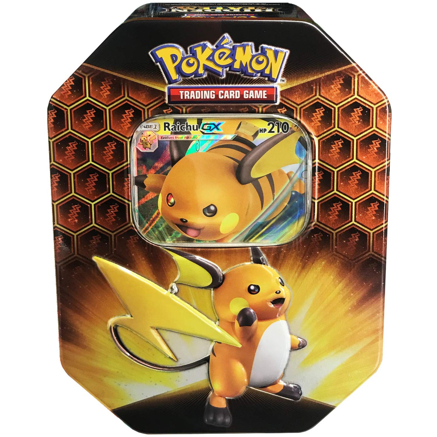 Hidden Fates Tin Raichu GX