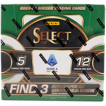 2023/24 Panini Select Serie A Soccer Hobby Box