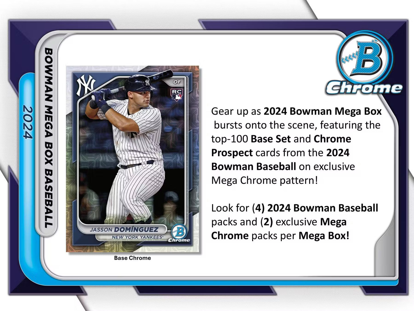 2024 Bowman Baseball Mega Box