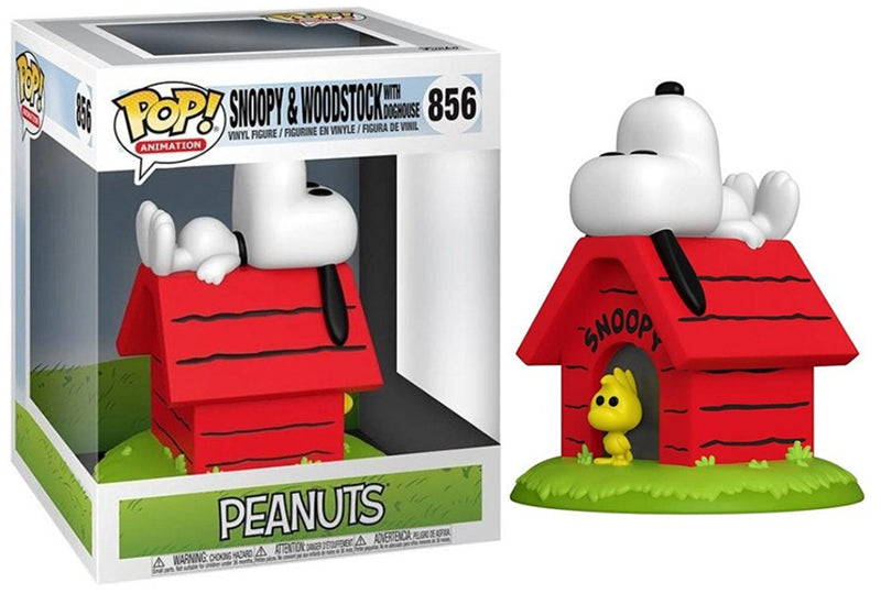 Snoopy & Woodstock w/ Doghouse (Deluxe, Peanuts) 856