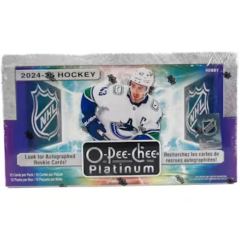 2024/25 Upper Deck O-Pee-Chee Platinum Hockey Hobby Box