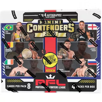 2025 Panini Contenders Professional Fighters League PFL Hobby Box