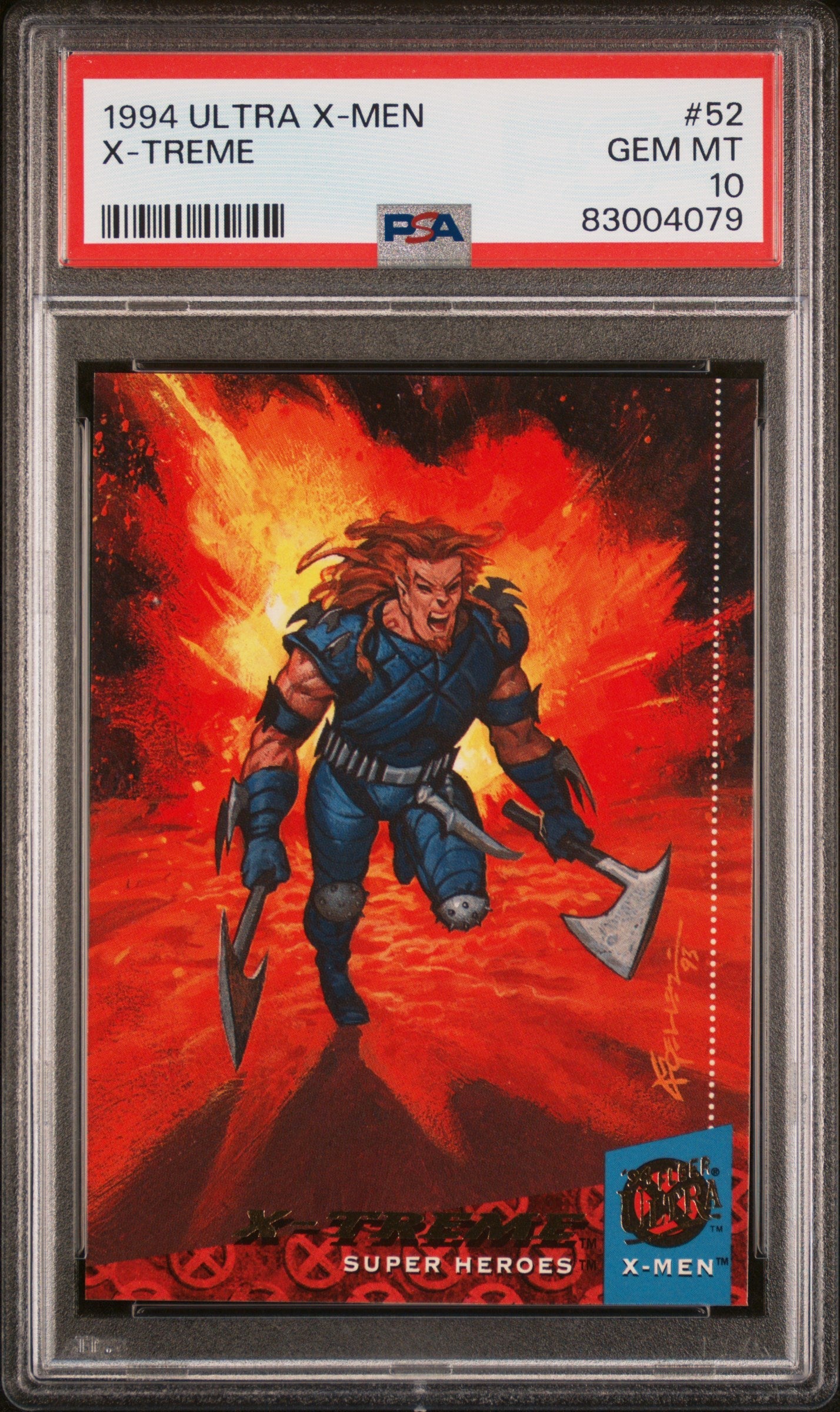 1994 ULTRA X-MEN X-TREME  #52 - PSA 10