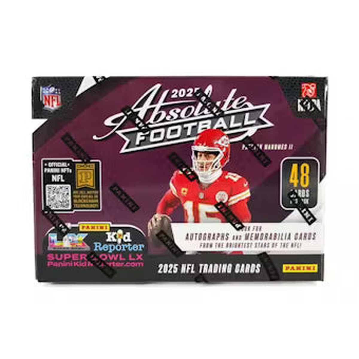 2025 Panini Absolute Football Blaster Box