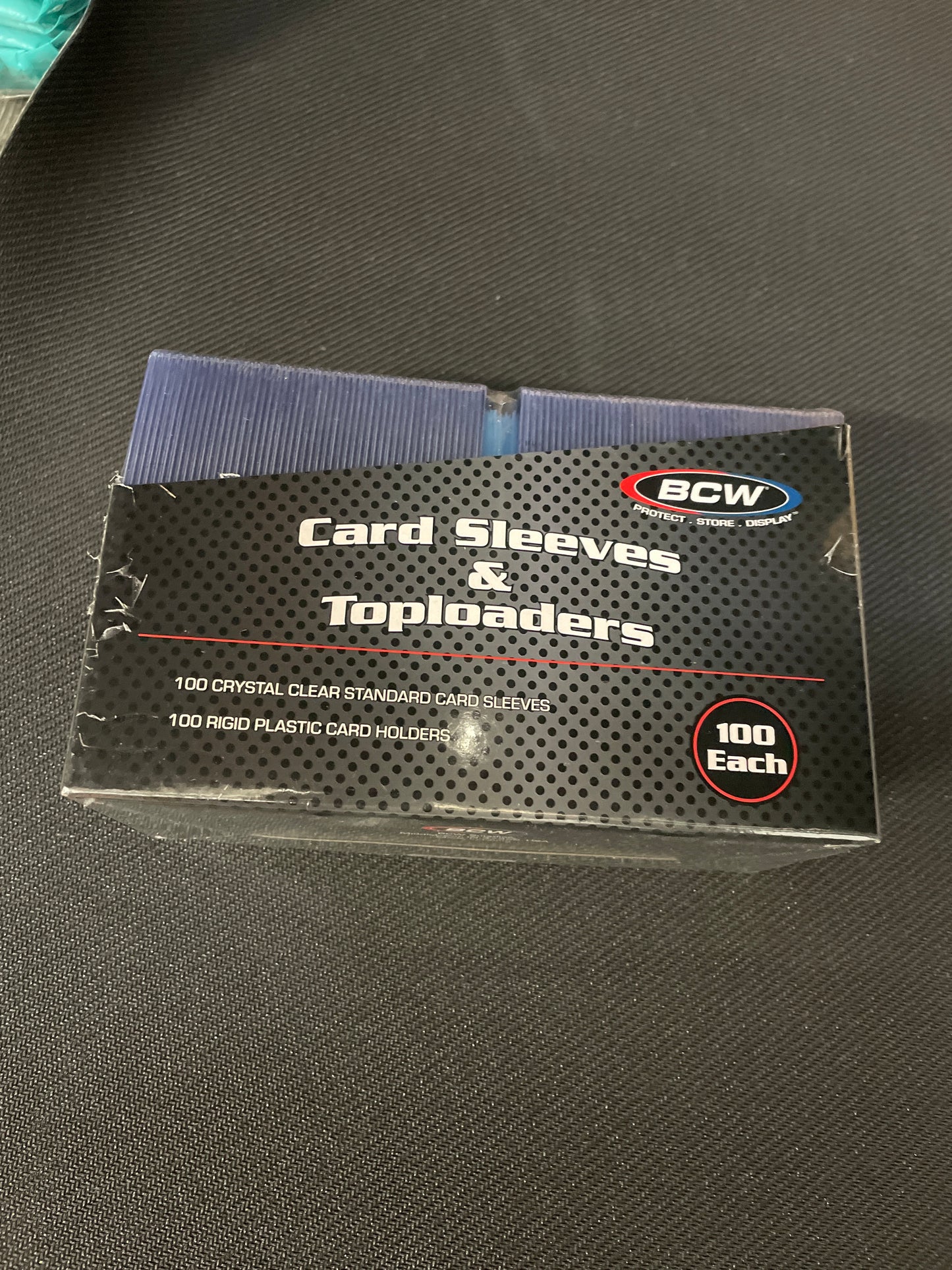 BCW 100-Count Card Sleeve & Toploader Combo Pack