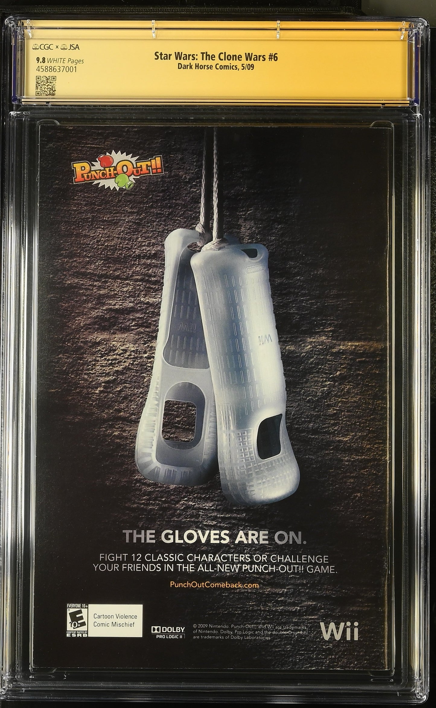 Star Wars: The Clone Wars #6 Signed by Ashley Eckstein Graded CGC 9.8