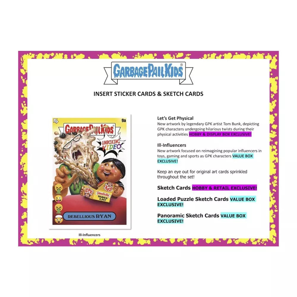 Garbage Pail Kids Series 1: Kids-At-Play 10-Pack Blaster Box (Topps 2024)
