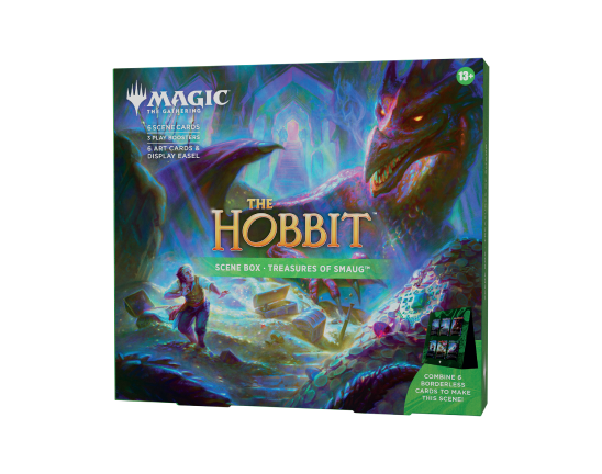 Magic: The Gathering The Hobbit Treasures of Smaug Scene Box included in the two-box set