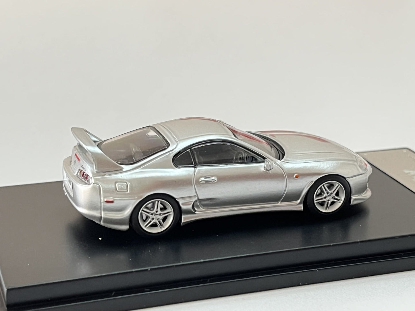 123 Hobby Toyota Supra JZA80Z Silver 1:64