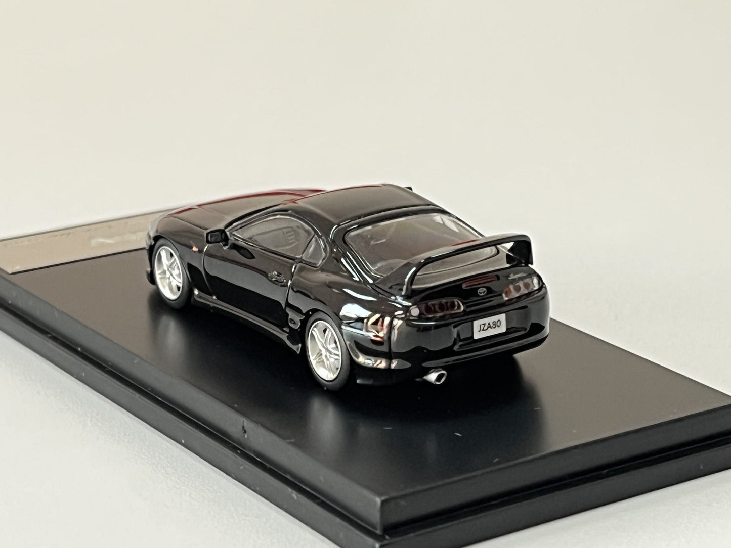 123 Hobby Toyota Supra JZA80Z Black 1:64