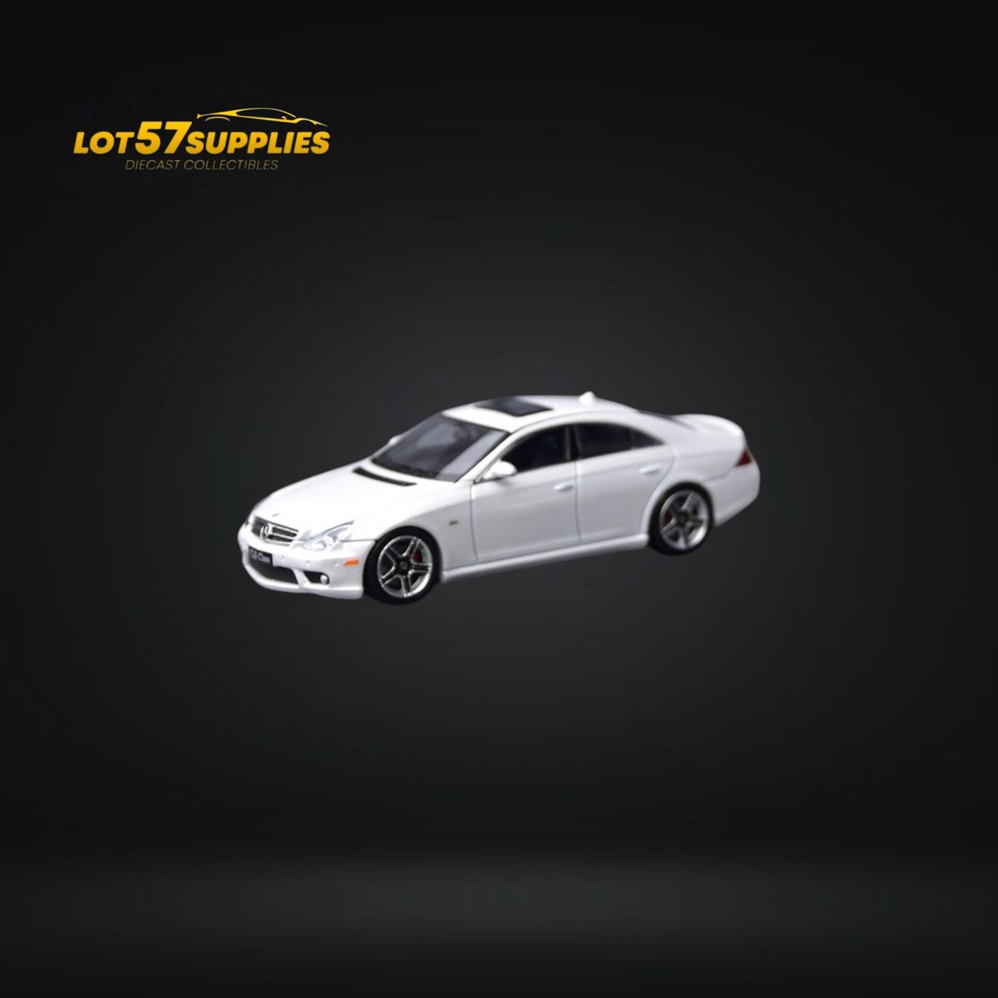 Focal Horizon CLS 63 AMG Mk1 C219 Pearl White 1:64