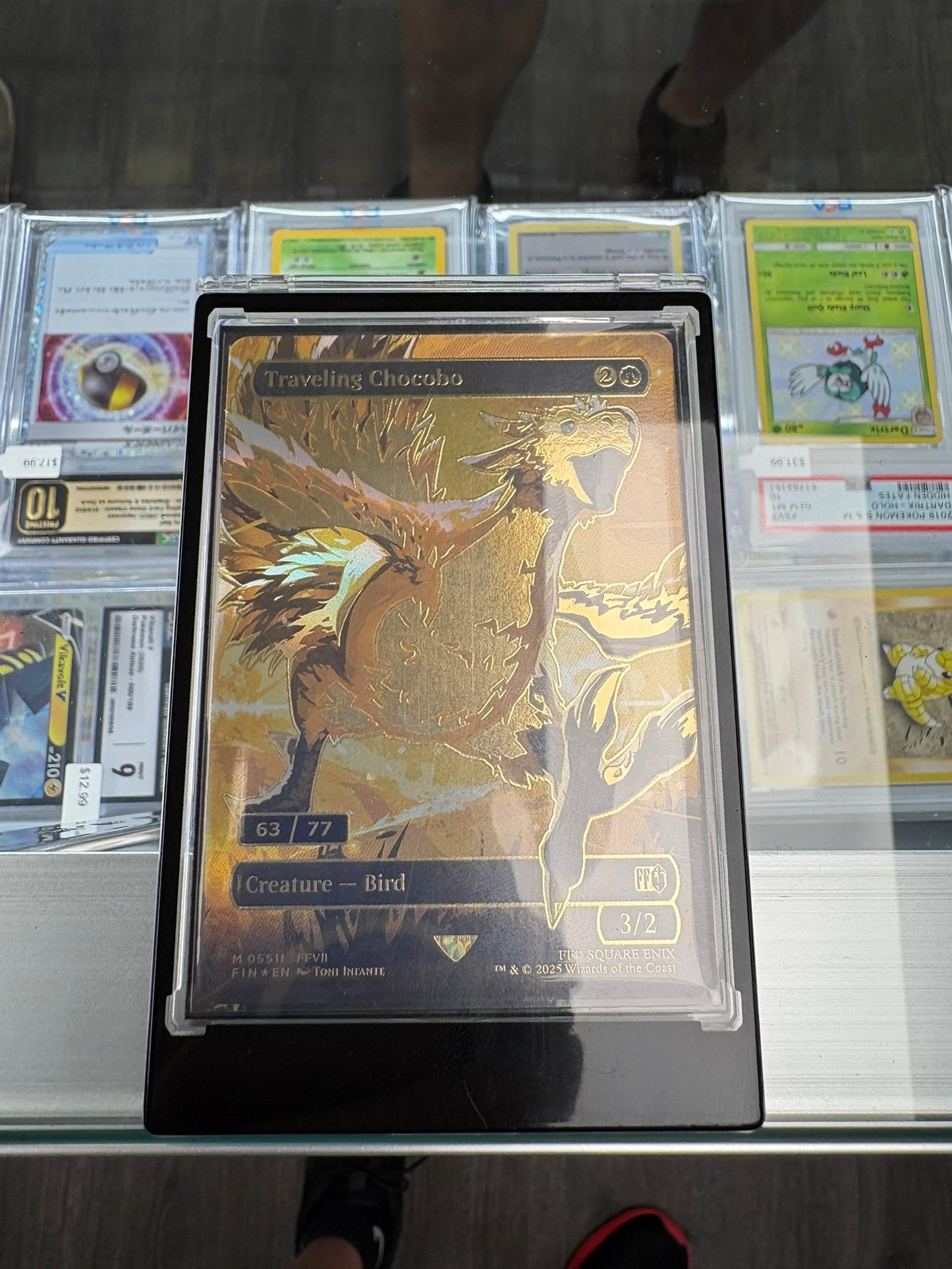 Golden Traveling Chocobo Serialized #63/77