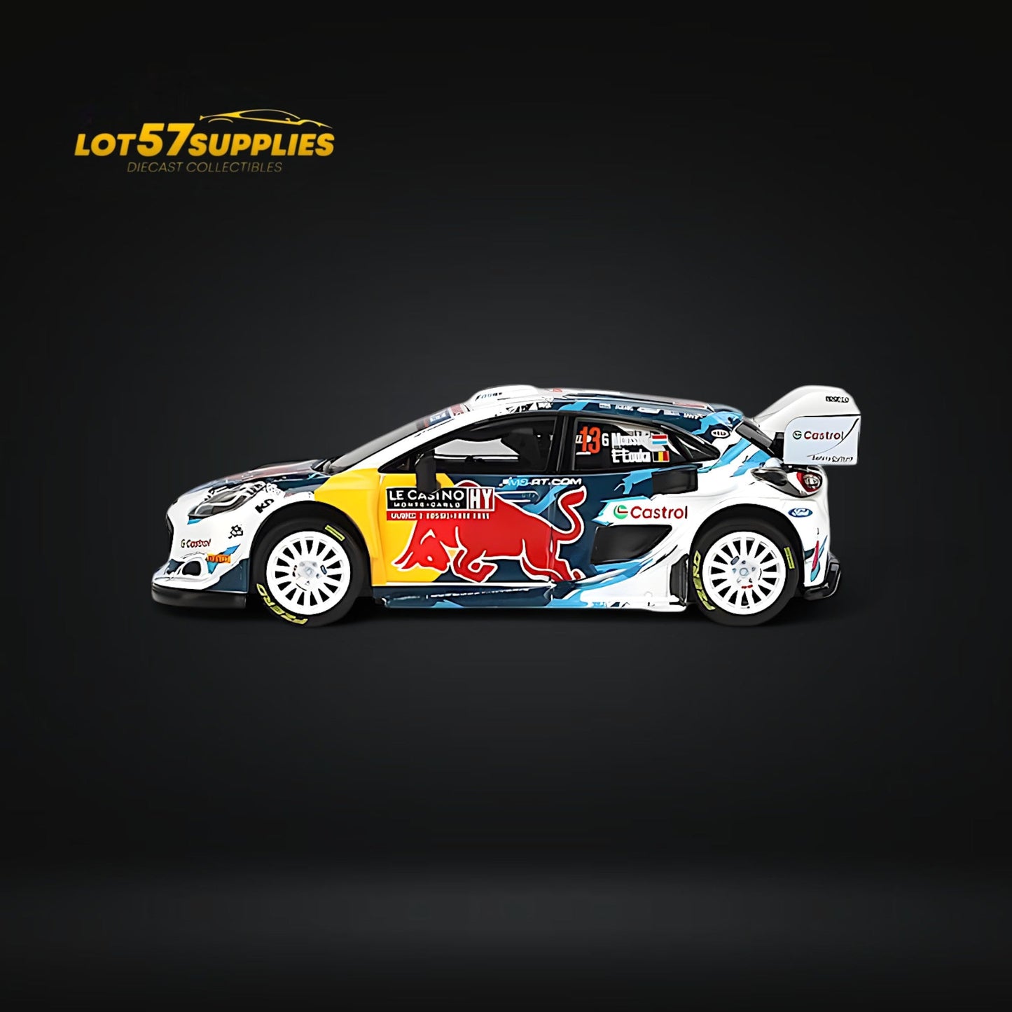 (Pre-Order) Mini-GT Ford Puma Rally1 #13 M-Sport Ford WRT 1:64