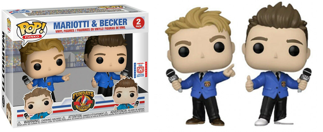 Mariotti & Becker (Funday Games) 2-pk - 2021 Virtual Funko Fundays