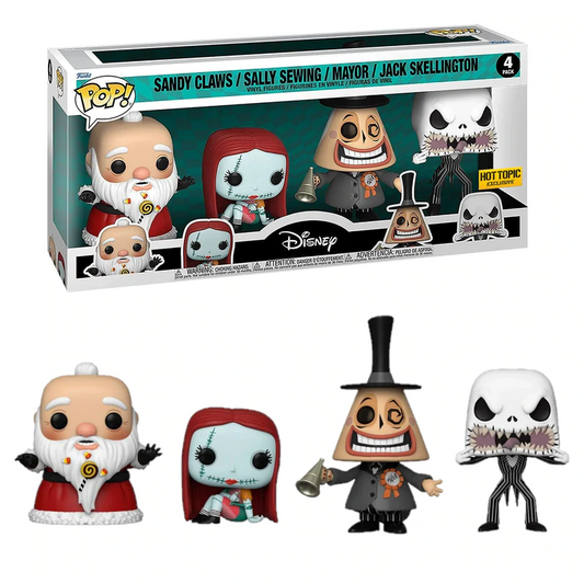 The Nightmare Before Christmas 4-Pack - Hot Topic Exclusive