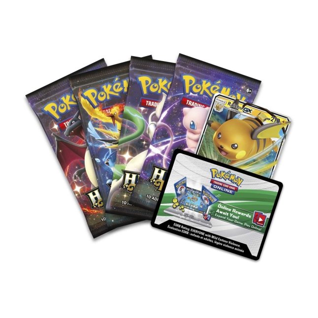 Hidden Fates Tin Raichu GX